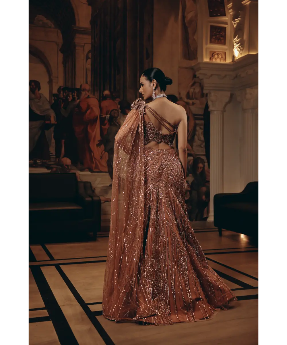 ADAARA COUTURE - Celestial Bronze Couture